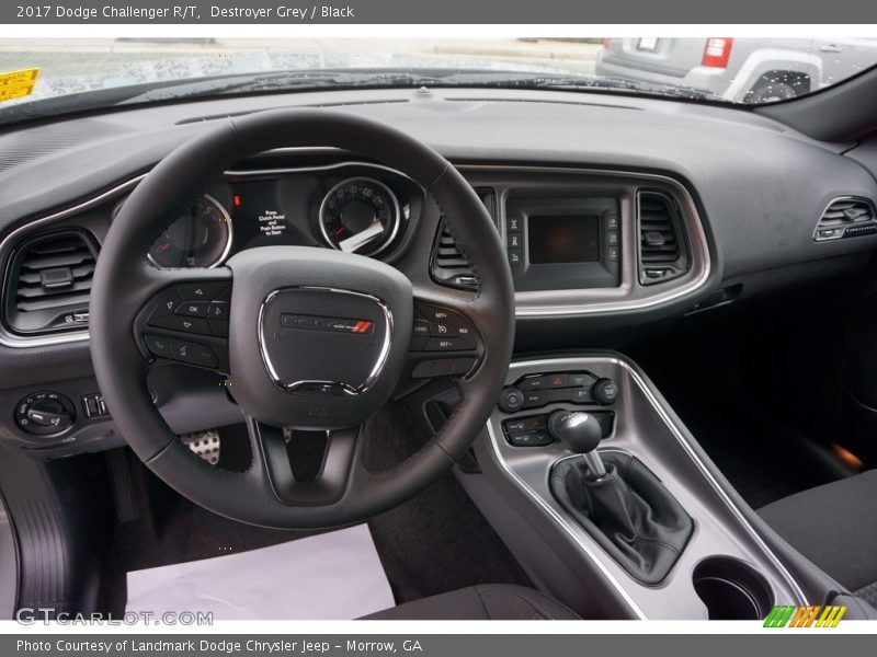 Dashboard of 2017 Challenger R/T