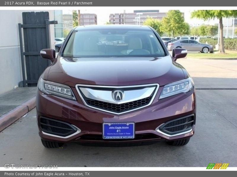 Basque Red Pearl II / Parchment 2017 Acura RDX