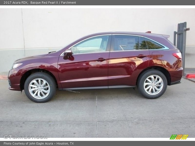 Basque Red Pearl II / Parchment 2017 Acura RDX