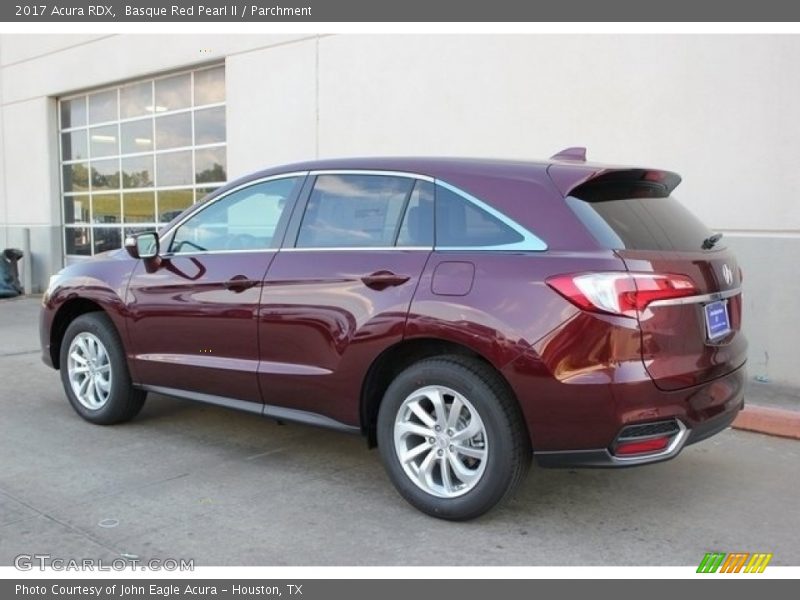 Basque Red Pearl II / Parchment 2017 Acura RDX