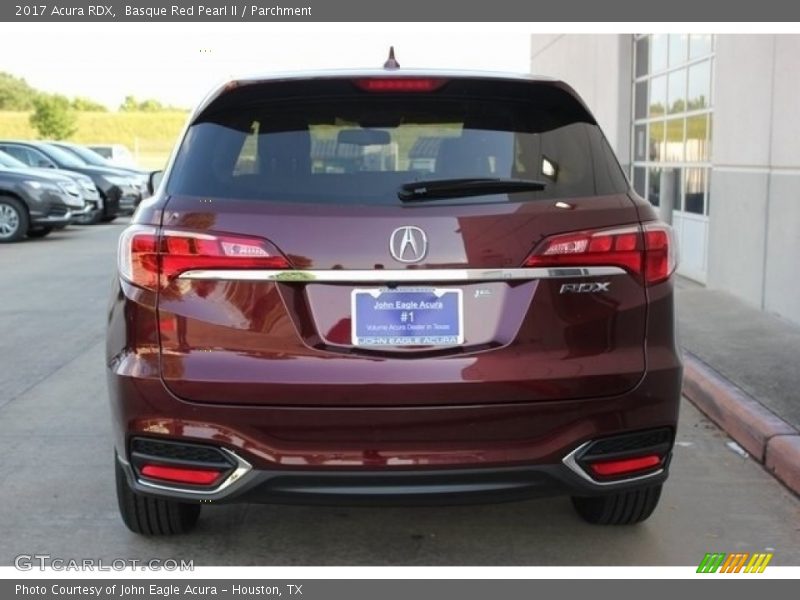 Basque Red Pearl II / Parchment 2017 Acura RDX