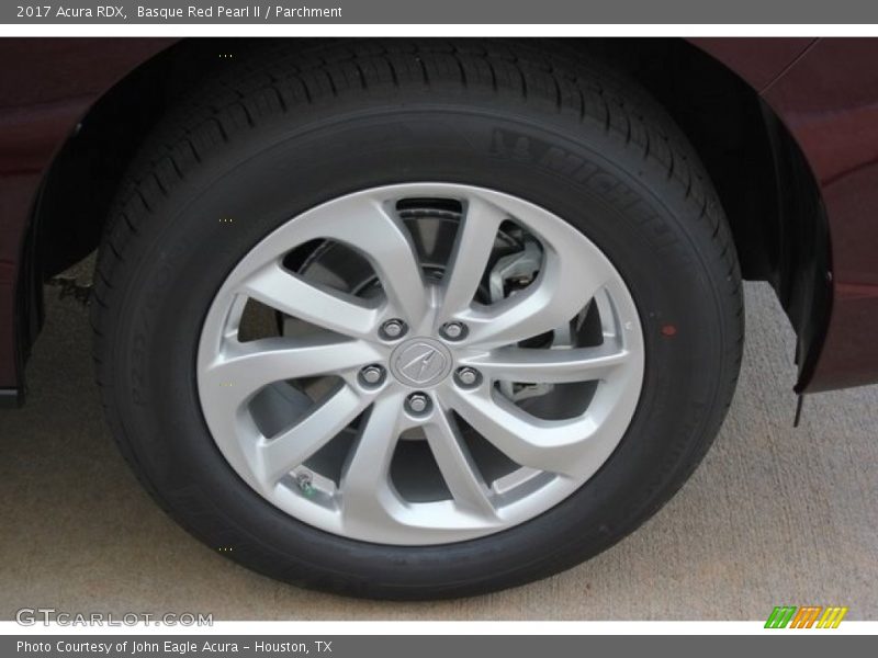 Basque Red Pearl II / Parchment 2017 Acura RDX