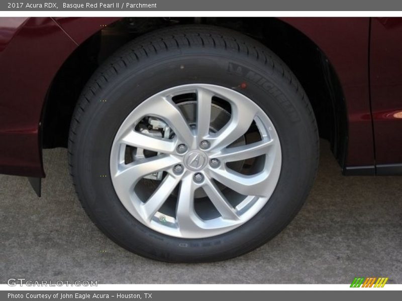 Basque Red Pearl II / Parchment 2017 Acura RDX