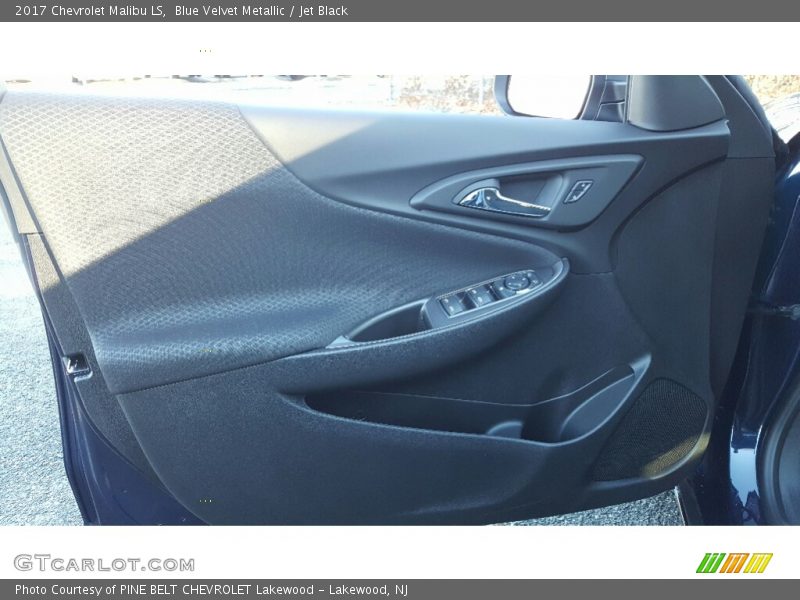 Blue Velvet Metallic / Jet Black 2017 Chevrolet Malibu LS