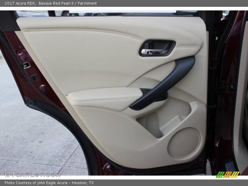 Basque Red Pearl II / Parchment 2017 Acura RDX