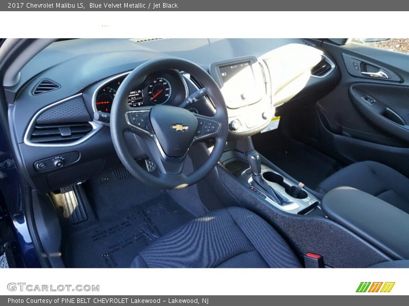 Blue Velvet Metallic / Jet Black 2017 Chevrolet Malibu LS