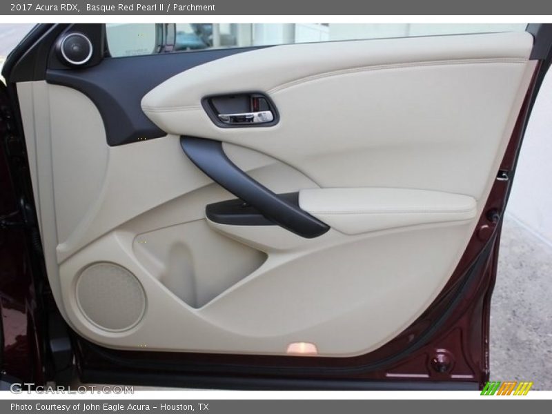 Basque Red Pearl II / Parchment 2017 Acura RDX