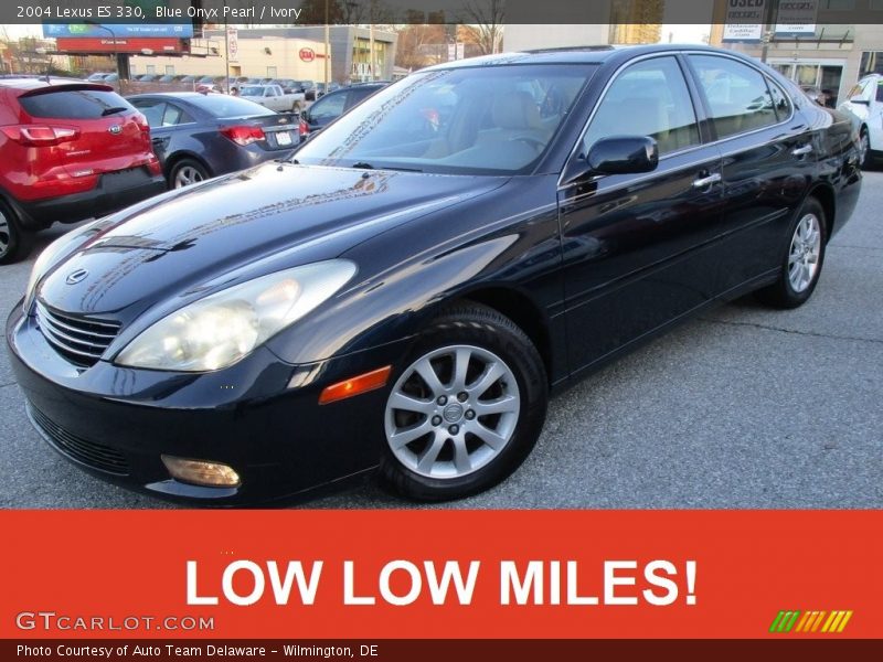 Blue Onyx Pearl / Ivory 2004 Lexus ES 330