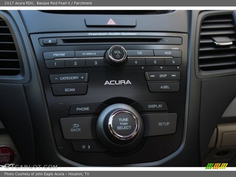 Basque Red Pearl II / Parchment 2017 Acura RDX