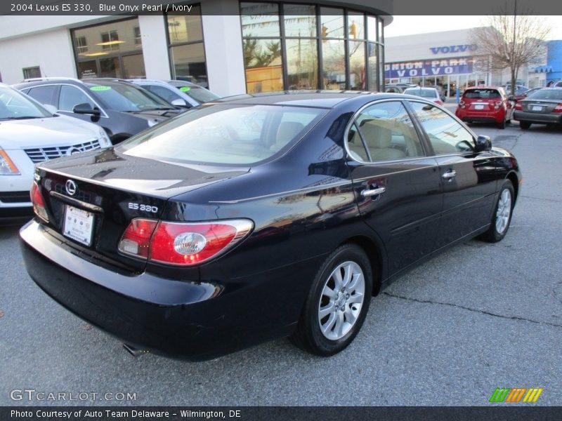 Blue Onyx Pearl / Ivory 2004 Lexus ES 330