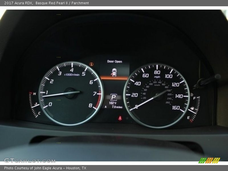 Basque Red Pearl II / Parchment 2017 Acura RDX