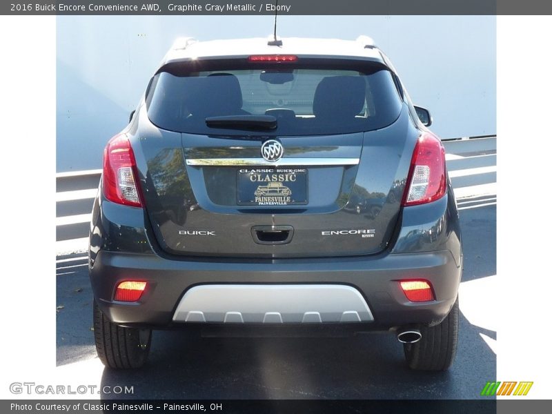 Graphite Gray Metallic / Ebony 2016 Buick Encore Convenience AWD
