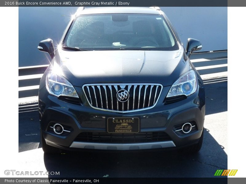 Graphite Gray Metallic / Ebony 2016 Buick Encore Convenience AWD