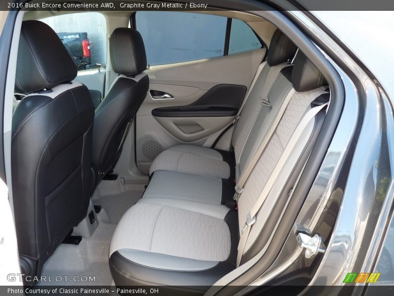 Graphite Gray Metallic / Ebony 2016 Buick Encore Convenience AWD