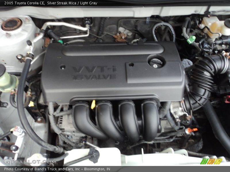 Silver Streak Mica / Light Gray 2005 Toyota Corolla CE