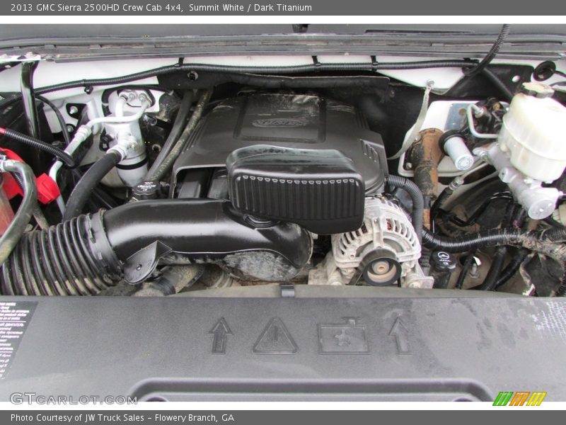 Summit White / Dark Titanium 2013 GMC Sierra 2500HD Crew Cab 4x4