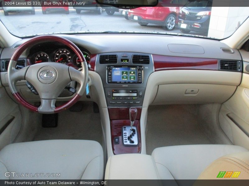 Blue Onyx Pearl / Ivory 2004 Lexus ES 330