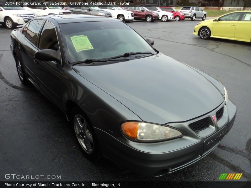 Greystone Metallic / Dark Pewter 2004 Pontiac Grand Am SE Sedan