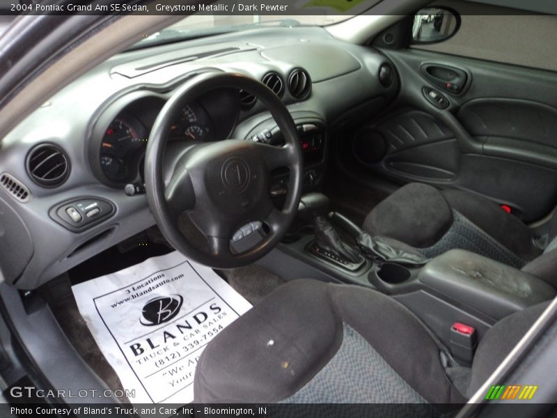Greystone Metallic / Dark Pewter 2004 Pontiac Grand Am SE Sedan