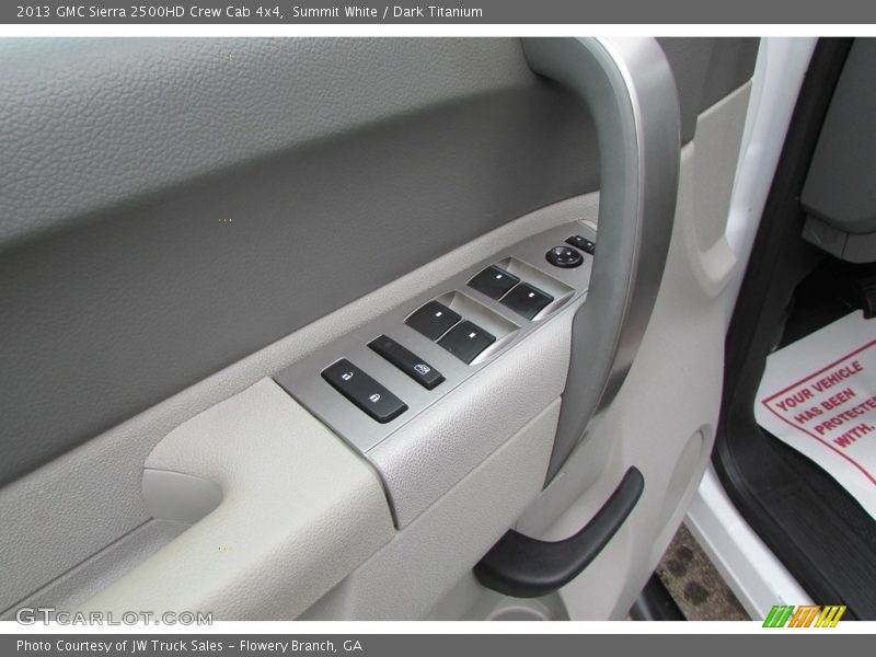 Summit White / Dark Titanium 2013 GMC Sierra 2500HD Crew Cab 4x4