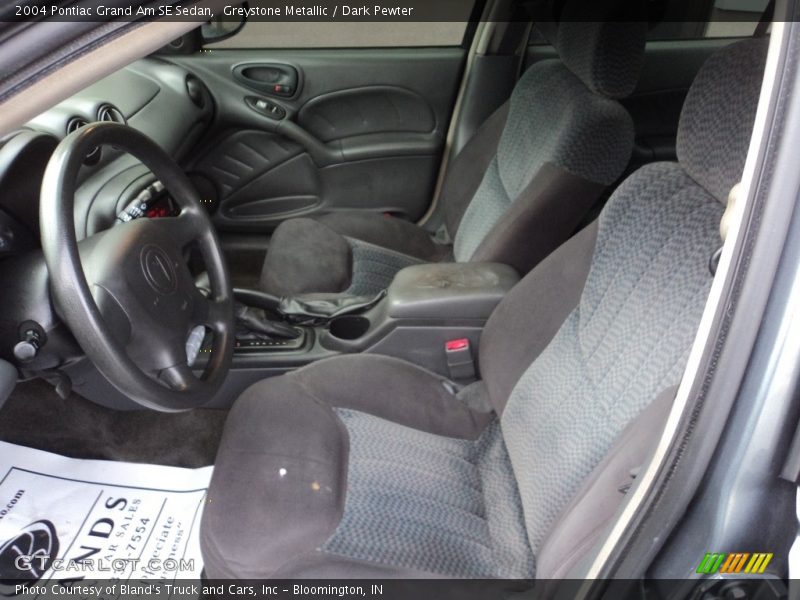 Greystone Metallic / Dark Pewter 2004 Pontiac Grand Am SE Sedan