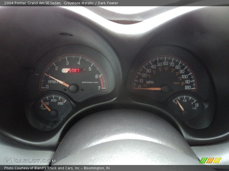 Greystone Metallic / Dark Pewter 2004 Pontiac Grand Am SE Sedan
