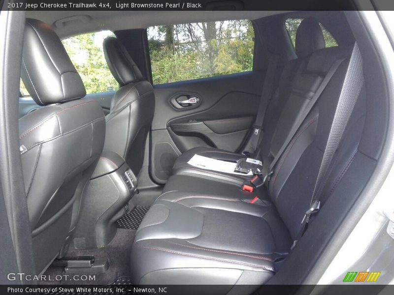 Rear Seat of 2017 Cherokee Trailhawk 4x4