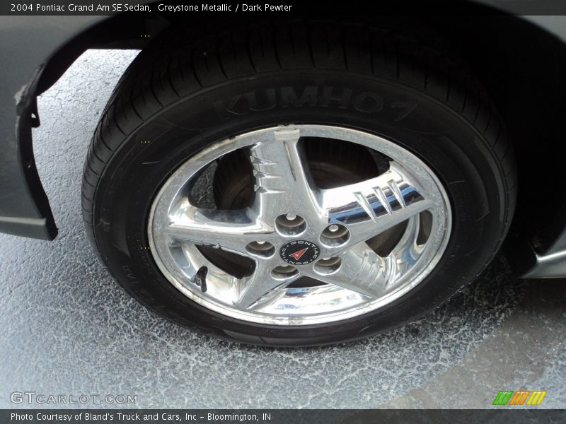 Greystone Metallic / Dark Pewter 2004 Pontiac Grand Am SE Sedan