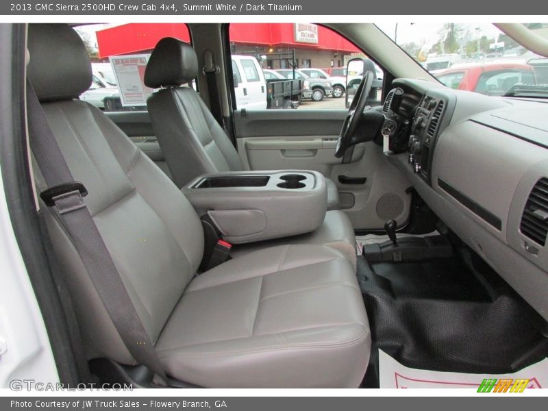 Summit White / Dark Titanium 2013 GMC Sierra 2500HD Crew Cab 4x4