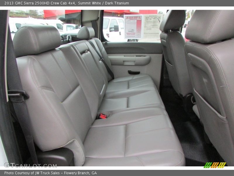Summit White / Dark Titanium 2013 GMC Sierra 2500HD Crew Cab 4x4