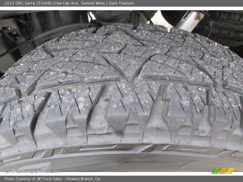 Summit White / Dark Titanium 2013 GMC Sierra 2500HD Crew Cab 4x4