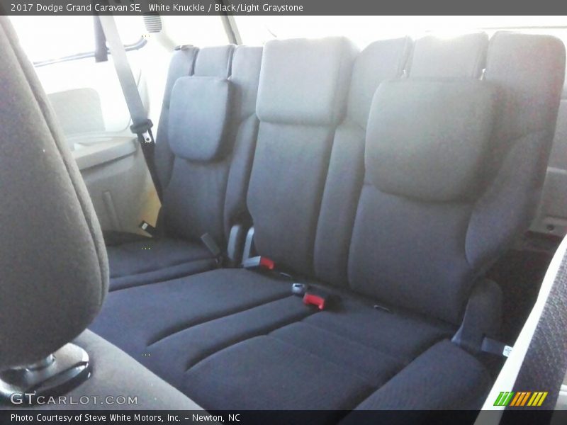 White Knuckle / Black/Light Graystone 2017 Dodge Grand Caravan SE