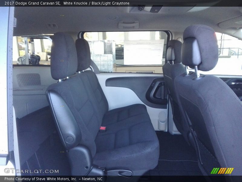 White Knuckle / Black/Light Graystone 2017 Dodge Grand Caravan SE