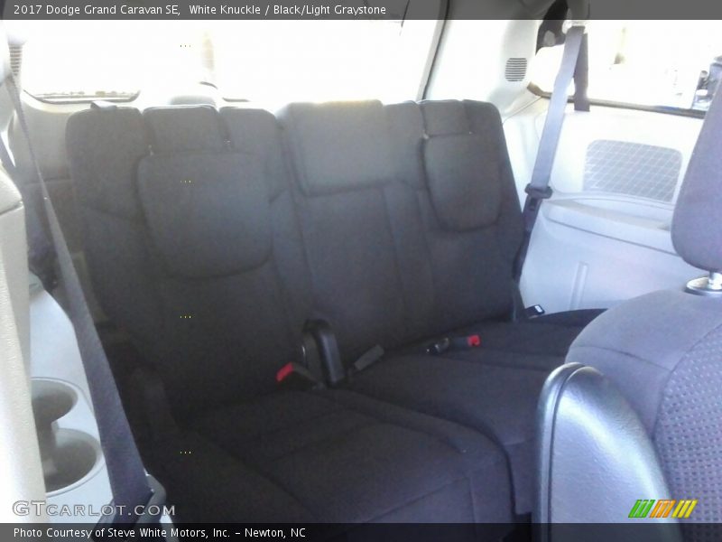 White Knuckle / Black/Light Graystone 2017 Dodge Grand Caravan SE