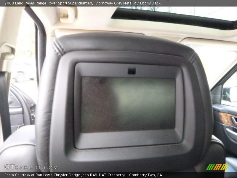 Stornoway Grey Metallic / Ebony Black 2008 Land Rover Range Rover Sport Supercharged