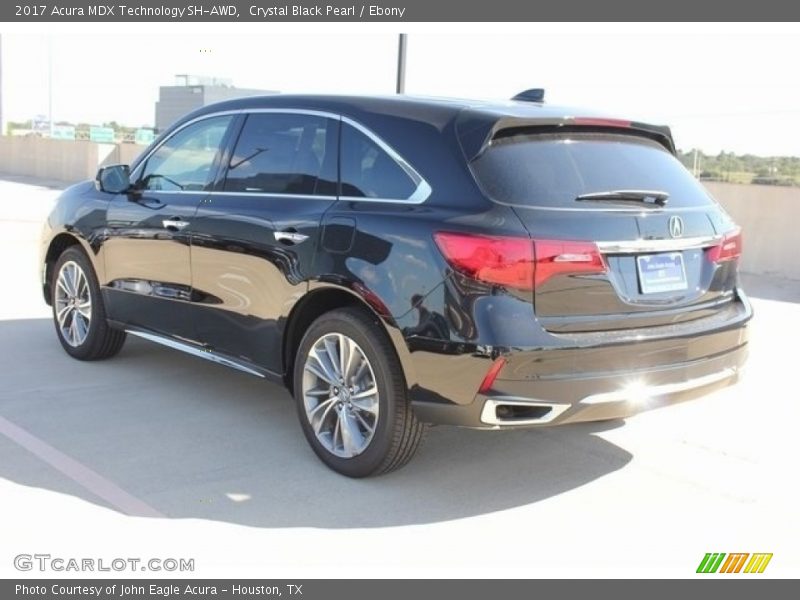 Crystal Black Pearl / Ebony 2017 Acura MDX Technology SH-AWD