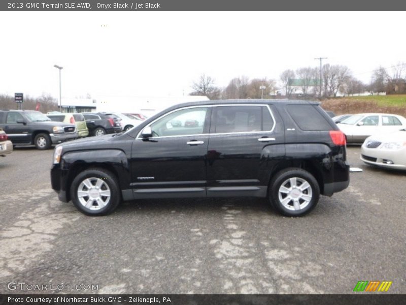 Onyx Black / Jet Black 2013 GMC Terrain SLE AWD