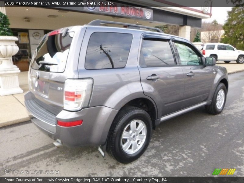 Sterling Grey Metallic / Black 2009 Mercury Mariner V6 4WD