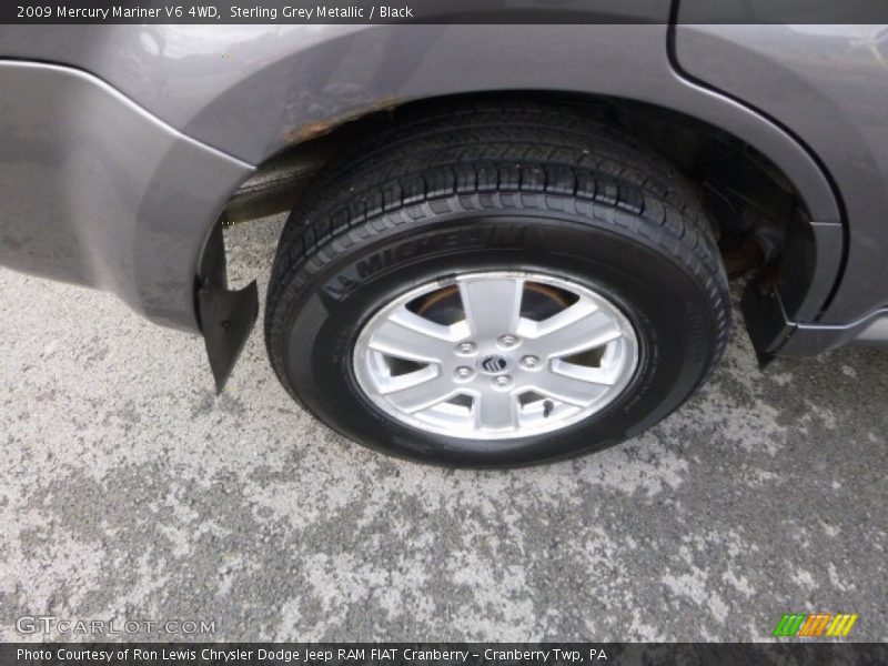 Sterling Grey Metallic / Black 2009 Mercury Mariner V6 4WD