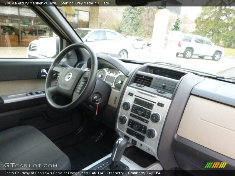 Sterling Grey Metallic / Black 2009 Mercury Mariner V6 4WD