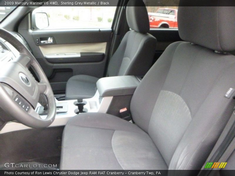 Sterling Grey Metallic / Black 2009 Mercury Mariner V6 4WD