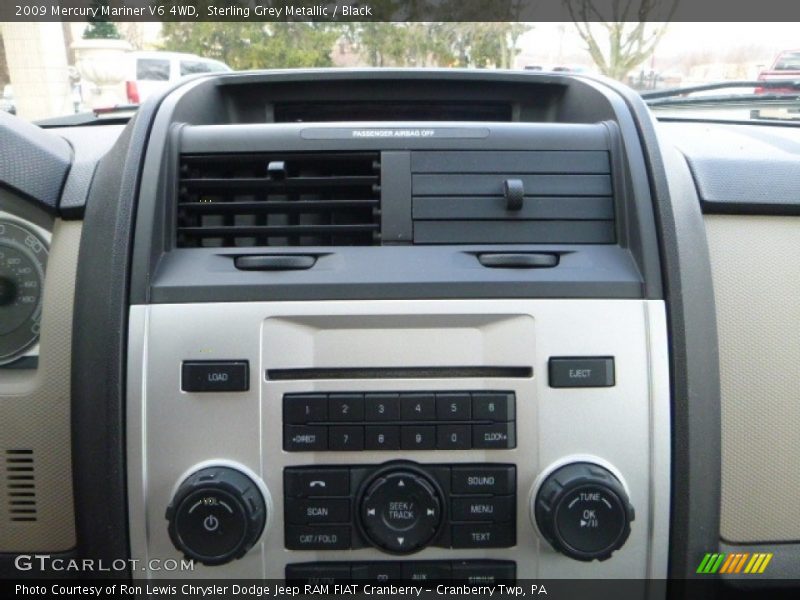 Sterling Grey Metallic / Black 2009 Mercury Mariner V6 4WD