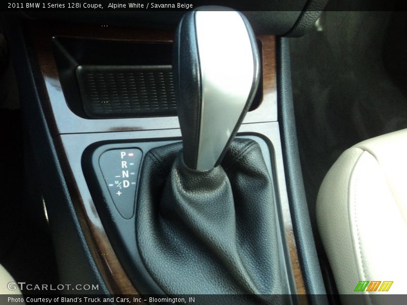 Alpine White / Savanna Beige 2011 BMW 1 Series 128i Coupe
