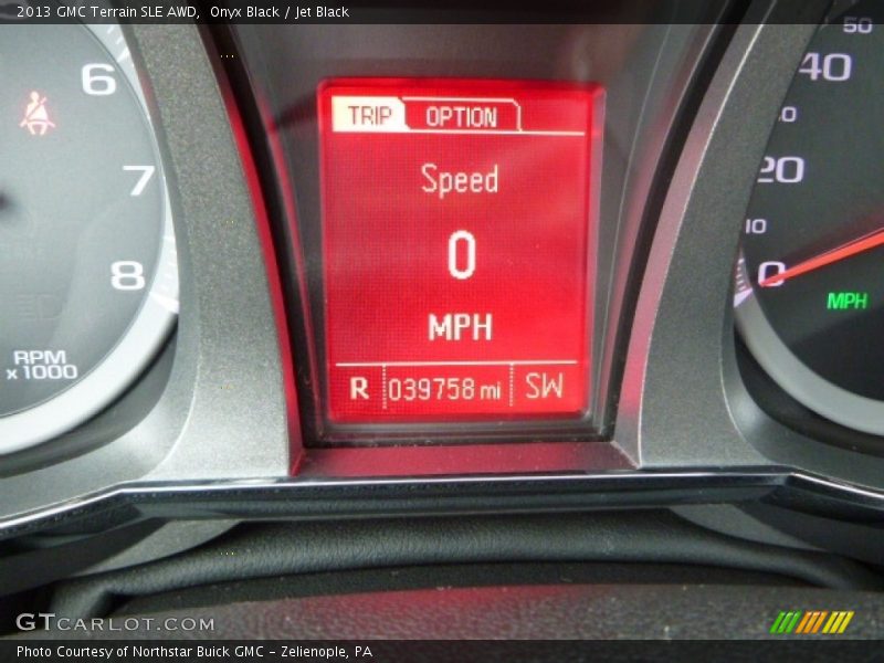 Onyx Black / Jet Black 2013 GMC Terrain SLE AWD