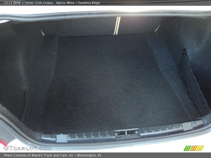 Alpine White / Savanna Beige 2011 BMW 1 Series 128i Coupe