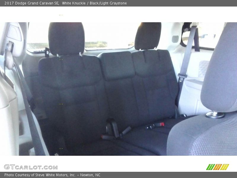 White Knuckle / Black/Light Graystone 2017 Dodge Grand Caravan SE