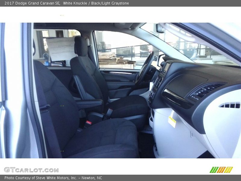 White Knuckle / Black/Light Graystone 2017 Dodge Grand Caravan SE