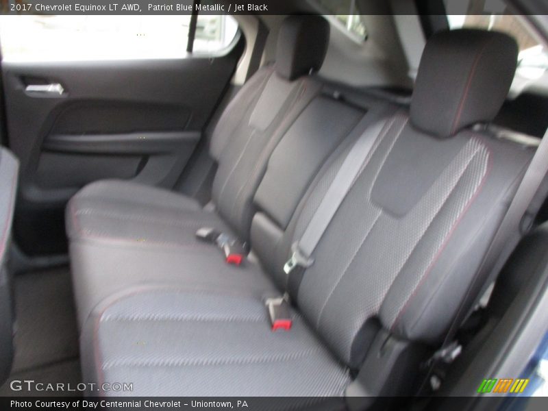 Patriot Blue Metallic / Jet Black 2017 Chevrolet Equinox LT AWD