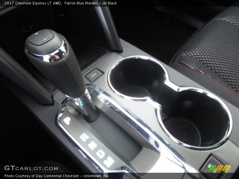 Patriot Blue Metallic / Jet Black 2017 Chevrolet Equinox LT AWD