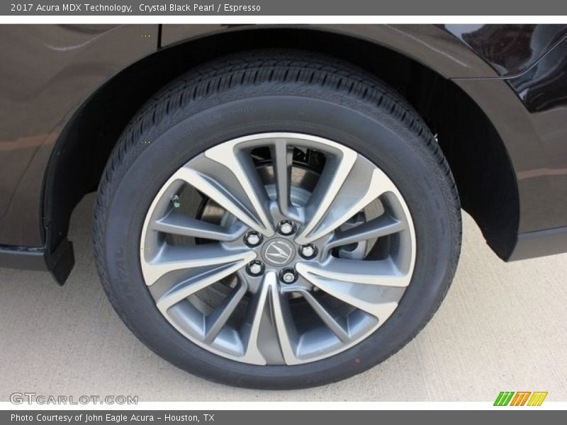 Crystal Black Pearl / Espresso 2017 Acura MDX Technology